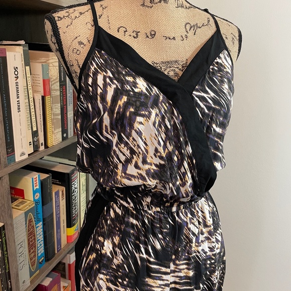 Banana Republic tie dye print racerback jumpsuit - Picture 3 of 9